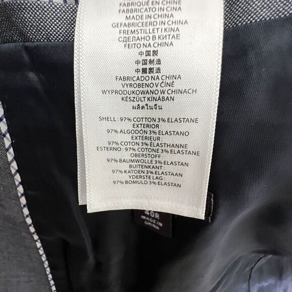 Michael Kors Gray Sport Coat Blazer‎ 40R Tailored Fit - Picture 5 of 9